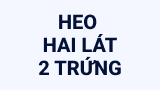 Heo hai lát trứng